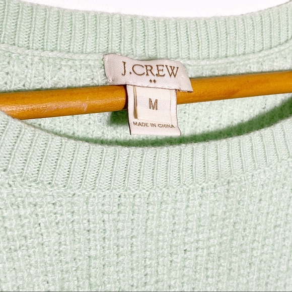 J.Crew Green Crew Neck Pullover - Picture 2 of 8